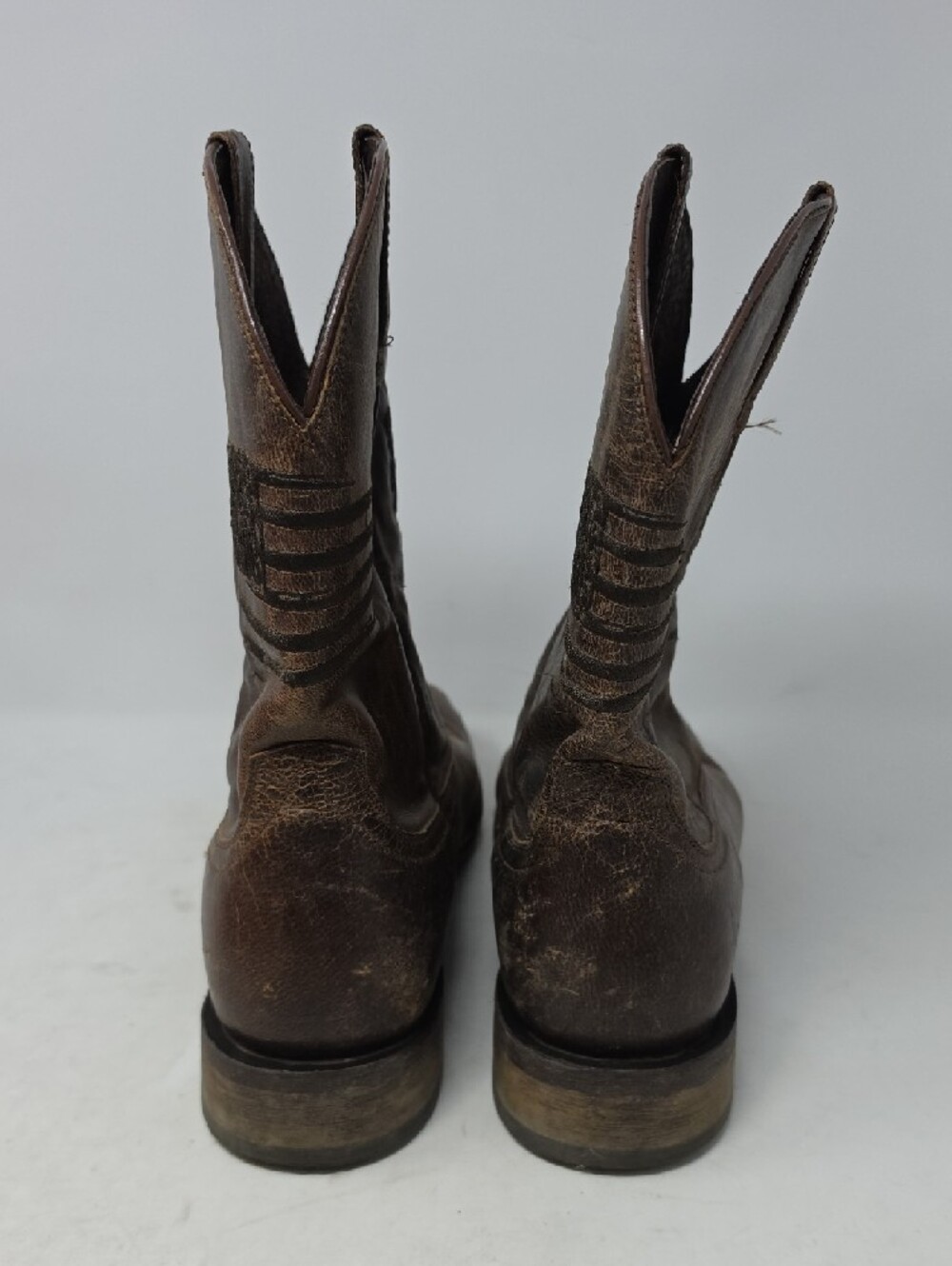 Ariat Men's Circuit Patriot Western Boots - Broad Square Toe Size 13D - Picture 4 of 8